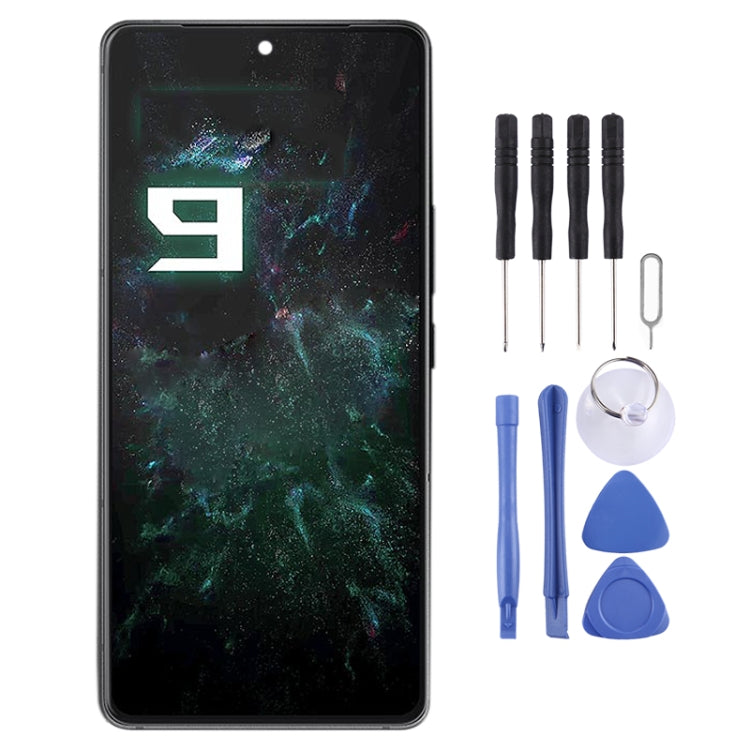 For Asus ROG Phone 9 5G AMOLED Original LCD Screen with Digitizer Full Assembly  - Black