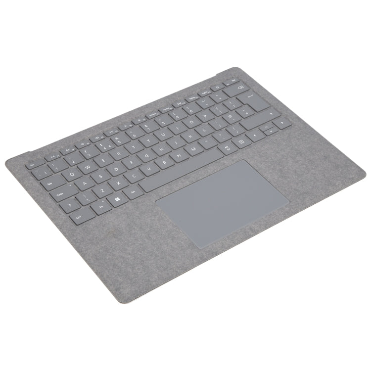For Microsoft Surface Laptop 3 / 4 / 5 13.5 inch UK Keyboard with C Shell / Touch Board  - Grey