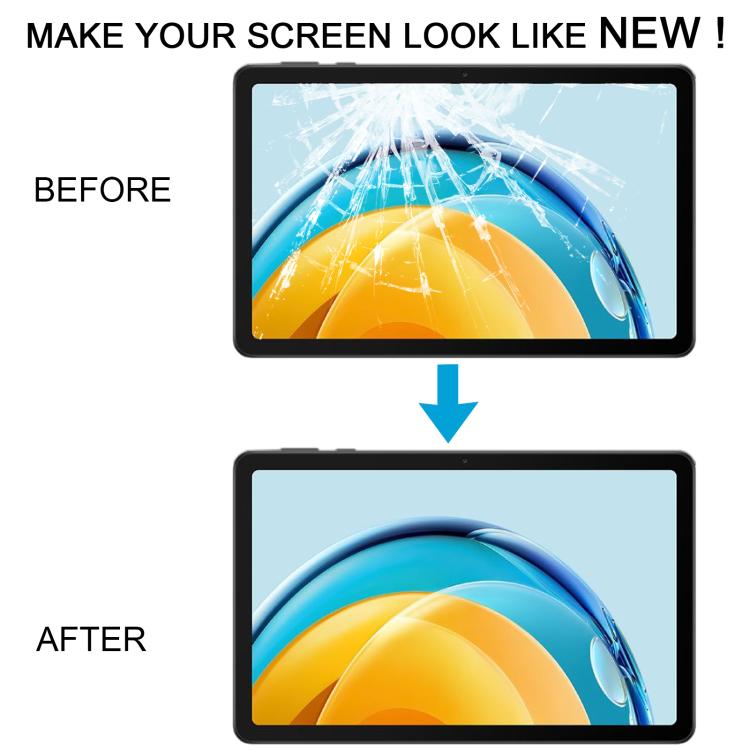 For Huawei MatePad SE 10.4 AGS5-W09 Front Screen Outer Glass Lens  - Black