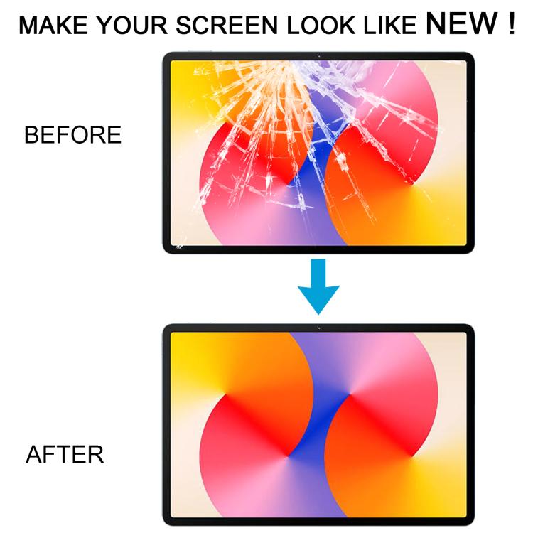 For Huawei MatePad SE 11 inch AGS6-W00 Front Screen Outer Glass Lens, Kids Version  - Black