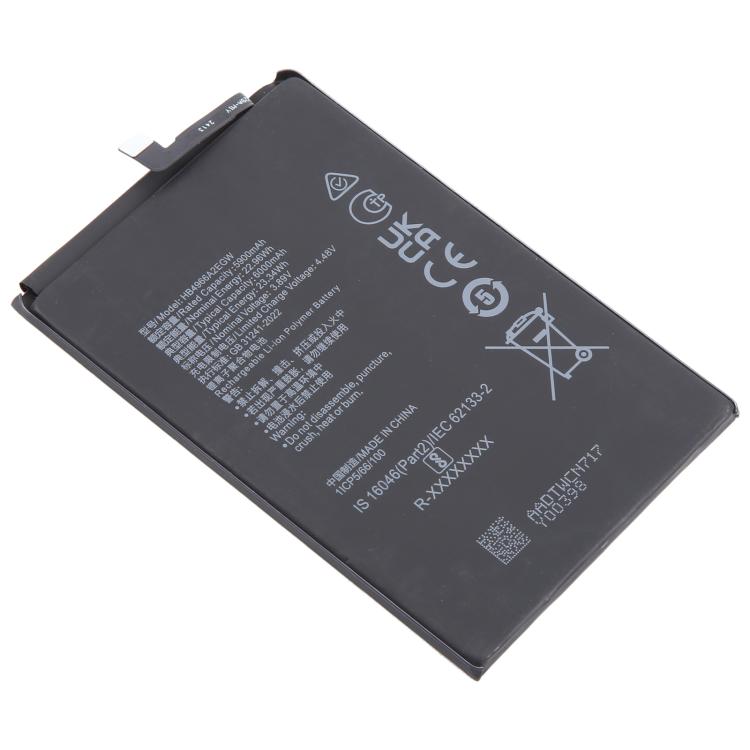 For Honor 90 Smart HB4966A2EGW 5900mAh Li-Polymer Battery Replacement