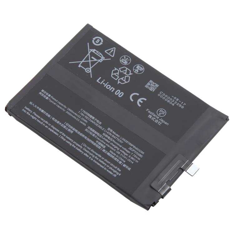 For ZTE Nubia RedMagic 8 Pro NX729J Li3928T89P8h603285 3000mAh Battery Replacement