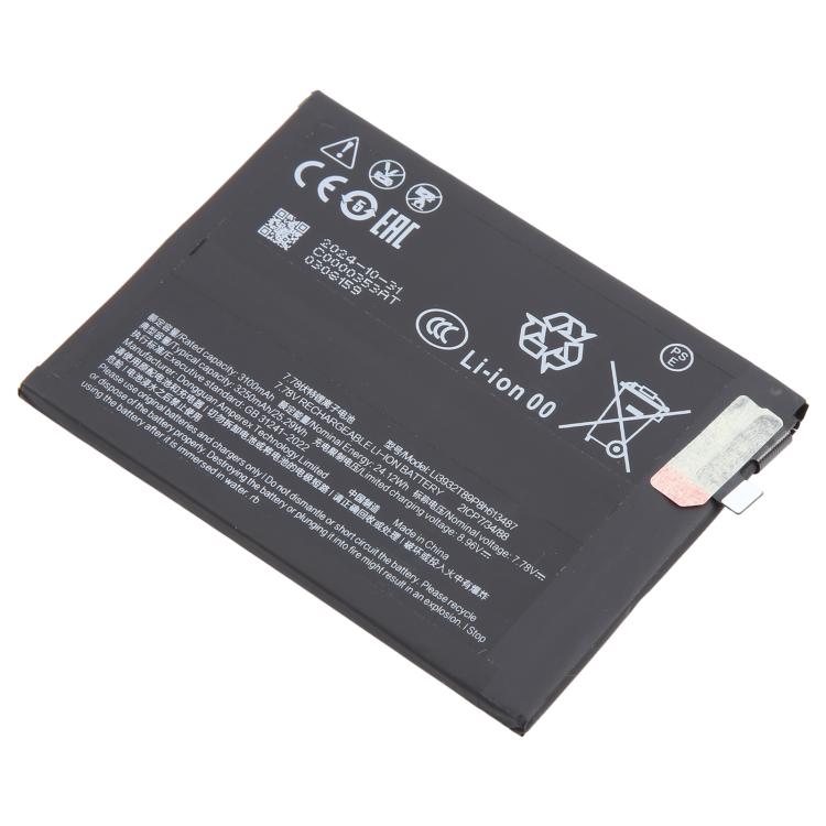 For ZTE Nubia RedMagic 9 Pro Li3932T89P8h613487 3250mAh Battery Replacement