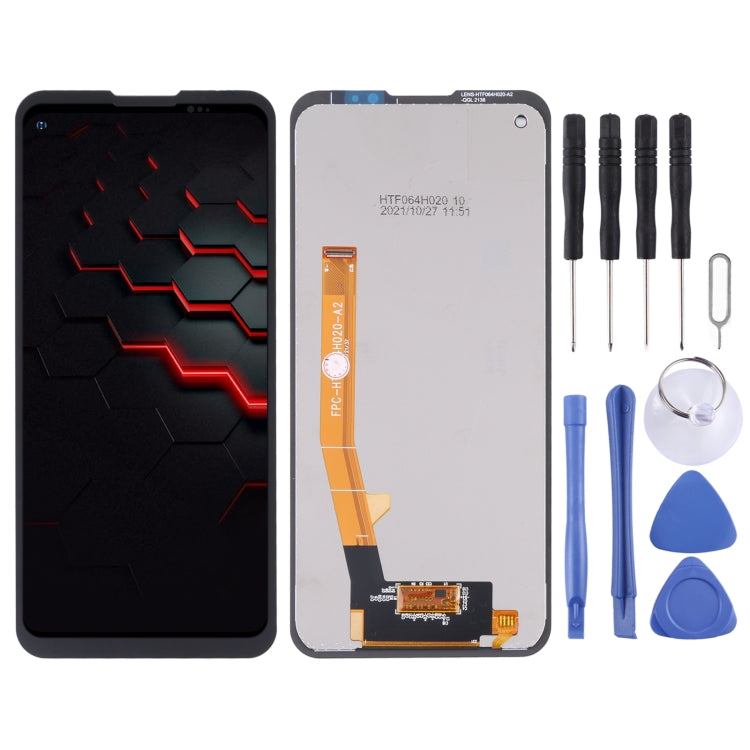 Original LCD Screen for Doogee V10 with Digitizer Full Assembly (Black)