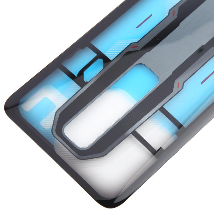 For ZTE nubia RedMagic 7S Glass Battery Back Cover - Transparent