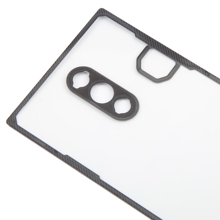 For ZTE nubia RedMagic 8S Pro NX729J Glass Battery Back Cover  - Transparent