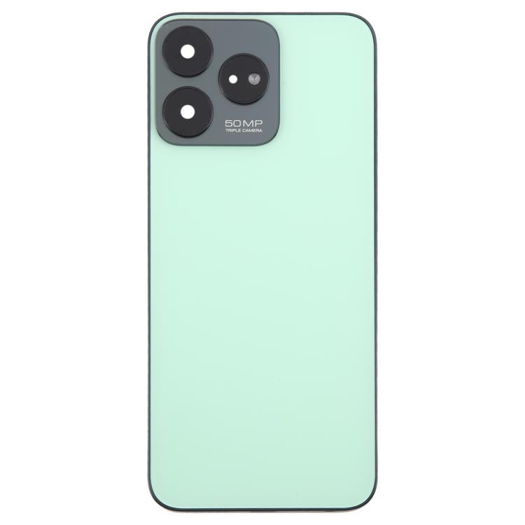 For ZTE Axon 50 Lite 8050 Glass Battery Back Cover with Middle Frame / Camera Lens Cover