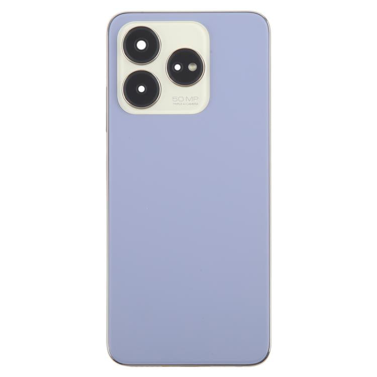 For ZTE Axon 60 / V60 Z2356 Glass Battery Back Cover with Middle Frame / Camera Lens Cover