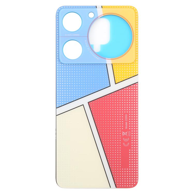 For ZTE nubia Music Z2353 Glass Battery Back Cover with Adhesive