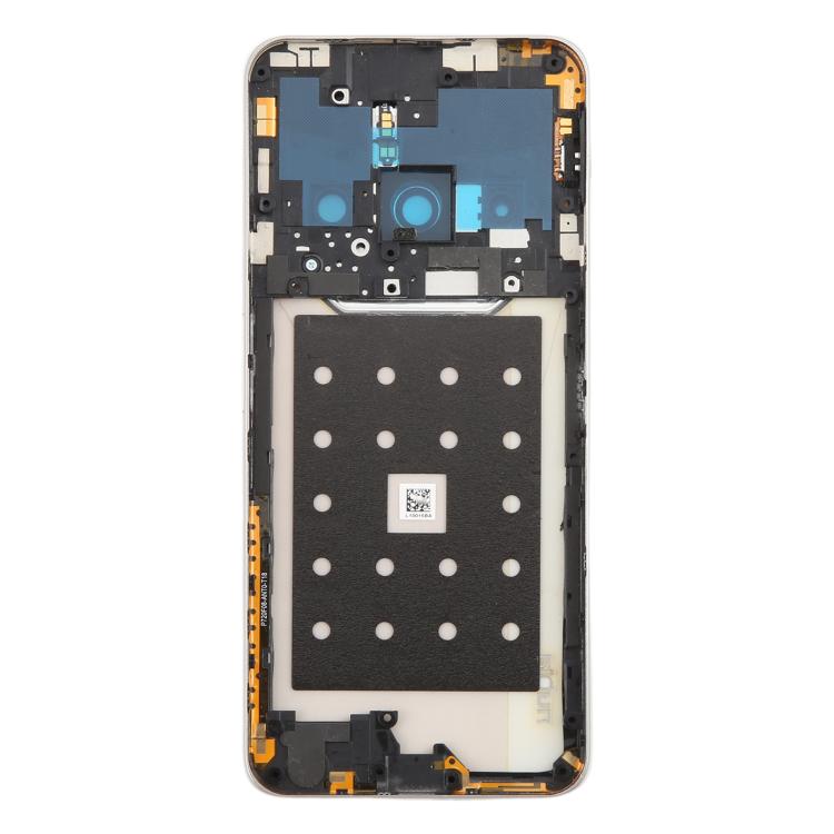 For ZTE nubia Focus Pro Z2351N Leather Battery Back Cover with Middle Frame / Camera Lens Cover - Gold