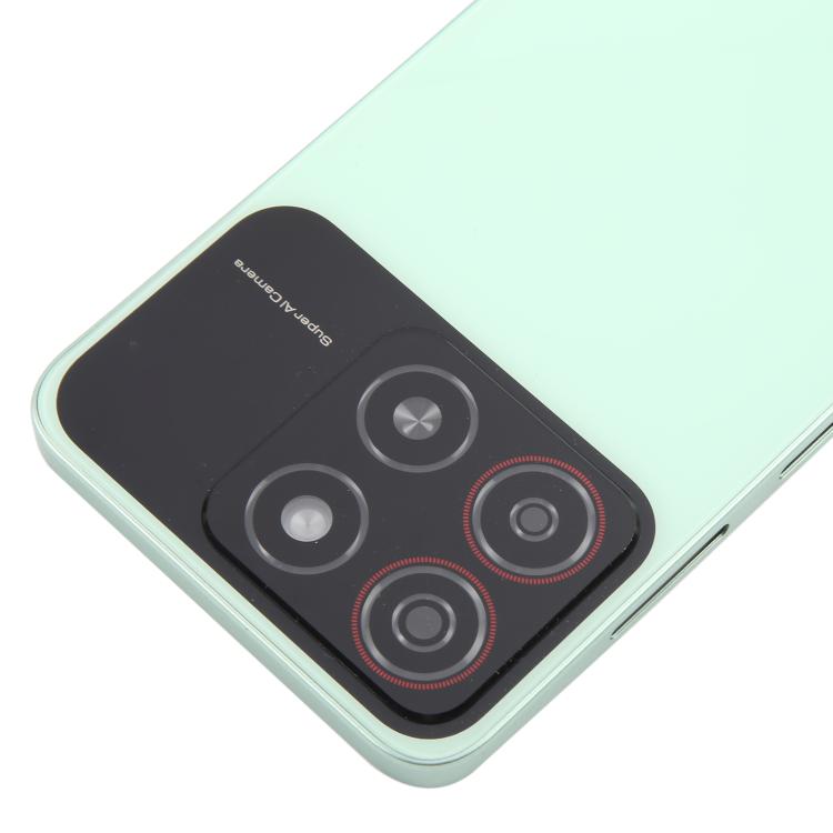 For ZTE Blade A35 Z2453 Battery Back Cover with Middle Frame / Camera Lens Cover - Green