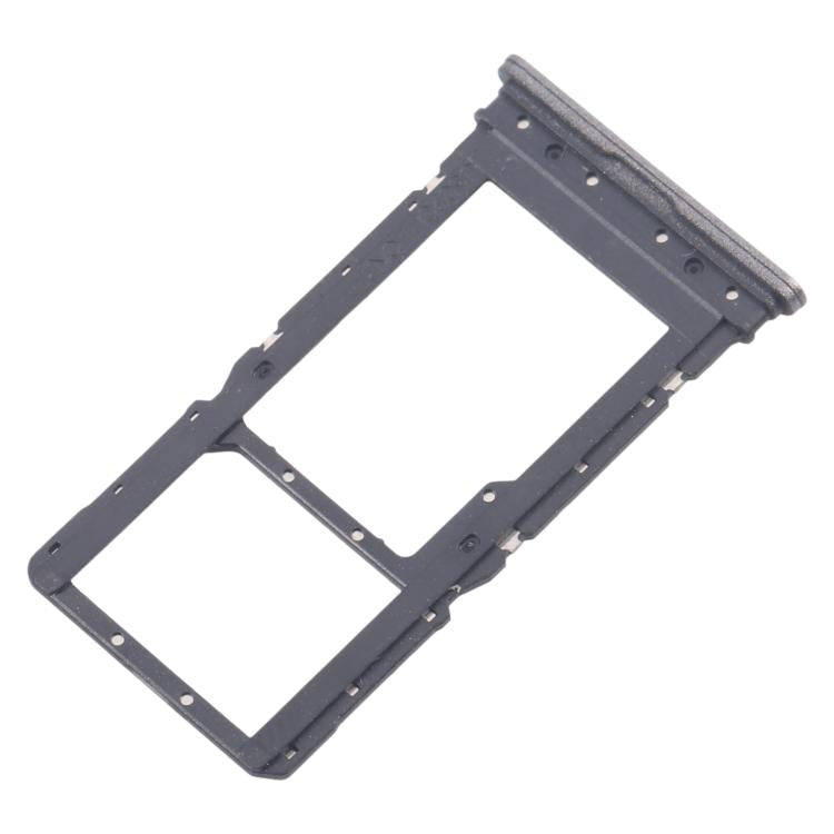 For Nokia C110 Original SIM Card Tray + Micro SD Card Tray  - Black