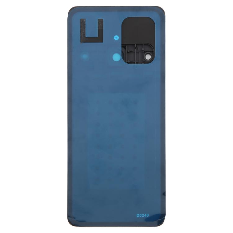 For ZTE nubia Focus Glass Battery Back Cover with Adhesive / Camera Lens Cover - Black