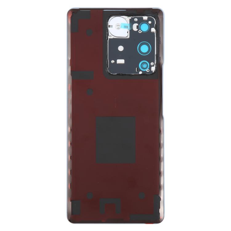 For vivo V27 / V27 Pro Battery Back Cover with Camera Lens Frame - Blue