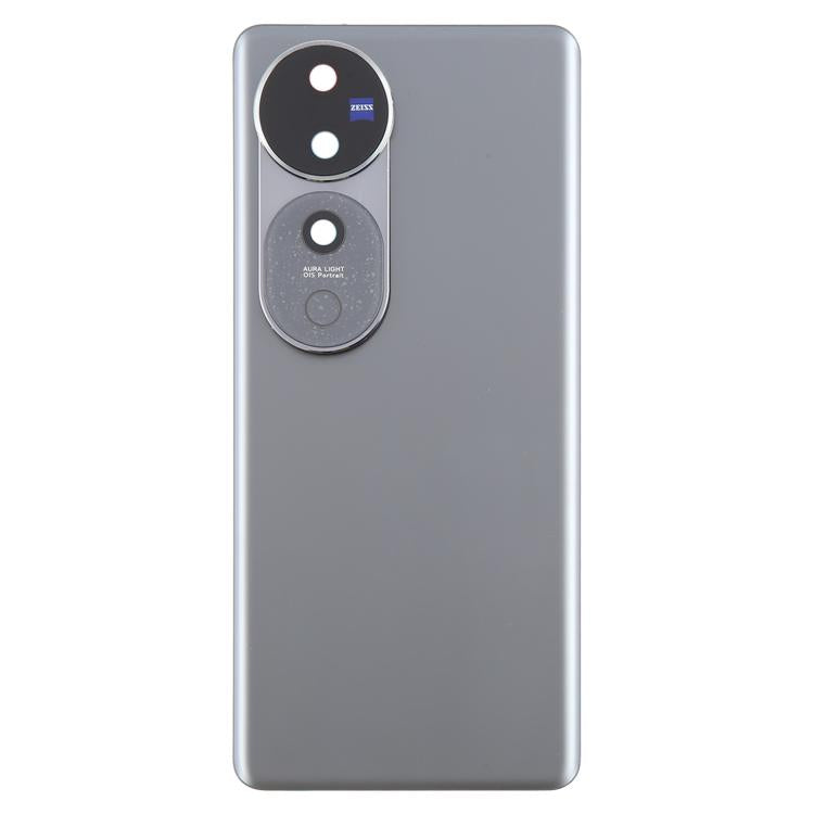 For vivo V40 Pro Battery Back Cover with Camera Lens Frame - Gray