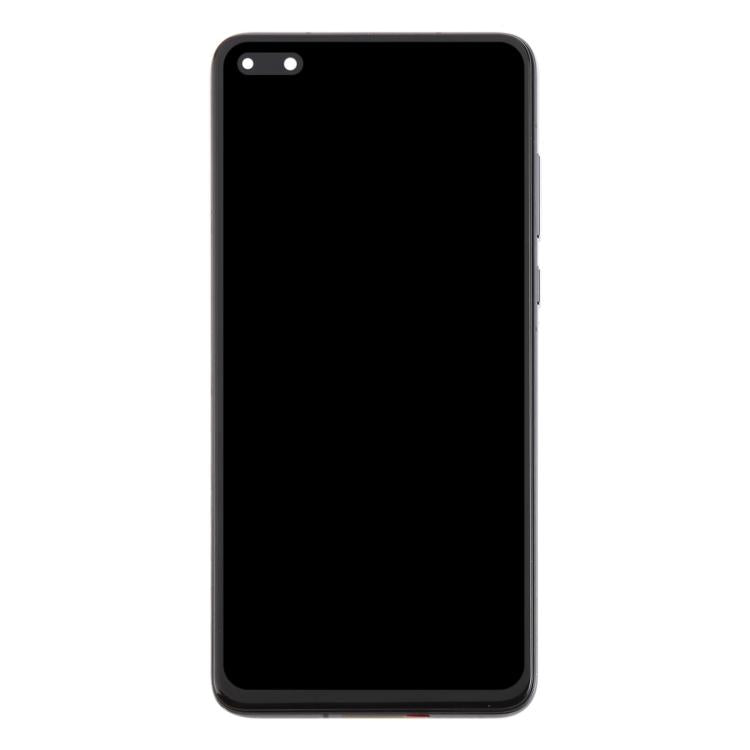 For Huawei P40 TFT LCD Screen Digitizer Full Assembly with Frame, Not Supporting Fingerprint Identification