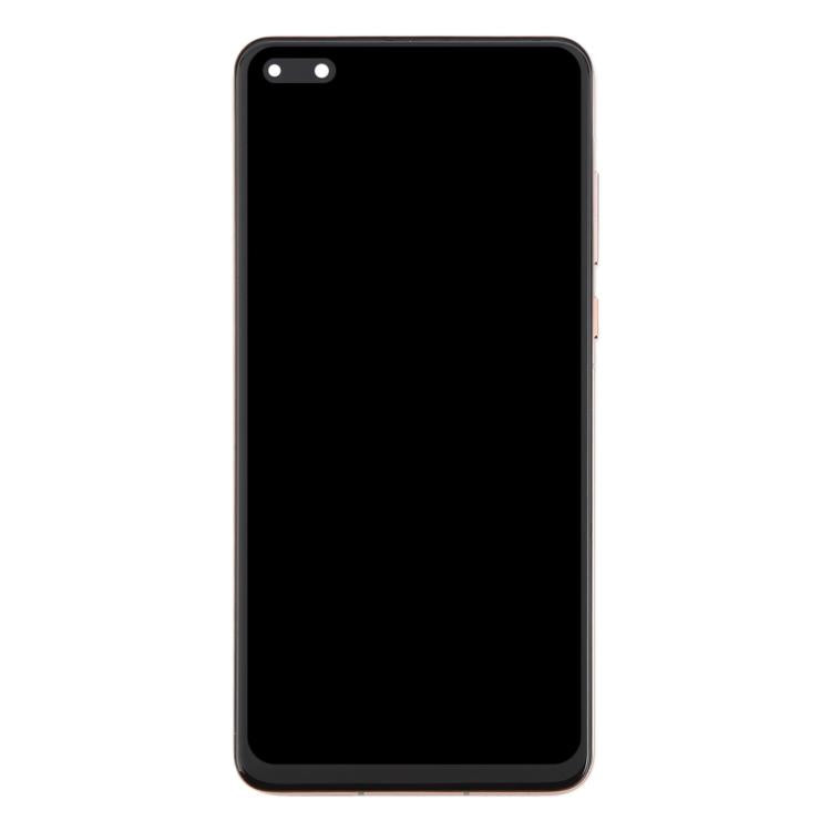 For Huawei P40 TFT LCD Screen Digitizer Full Assembly with Frame, Not Supporting Fingerprint Identification