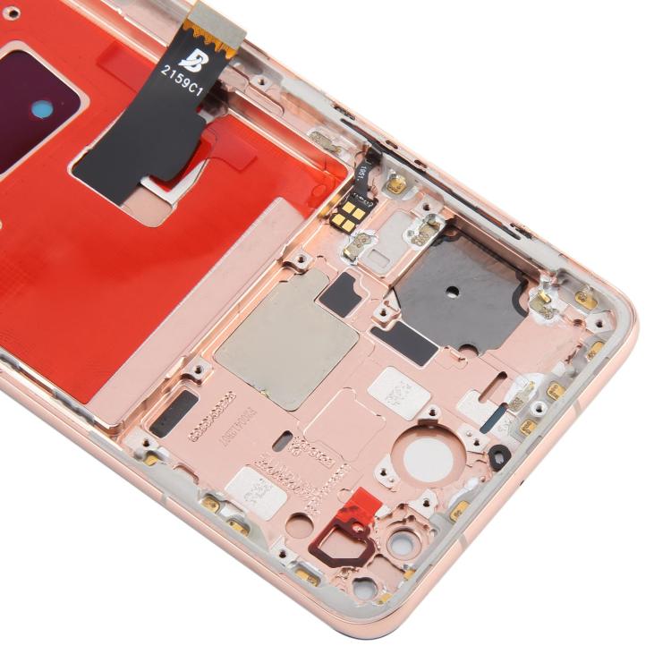 For Huawei P40 TFT LCD Screen Digitizer Full Assembly with Frame, Not Supporting Fingerprint Identification