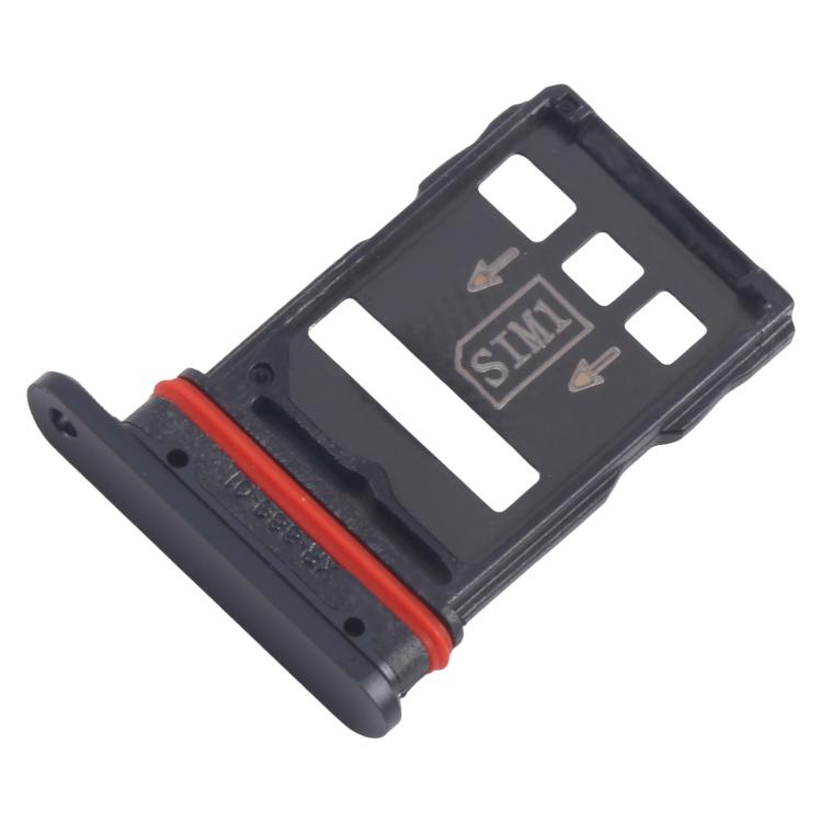 For ZTE nubia RedMagic 6 Pro NX669J-P SIM Card Tray + SIM Card Tray  - Black