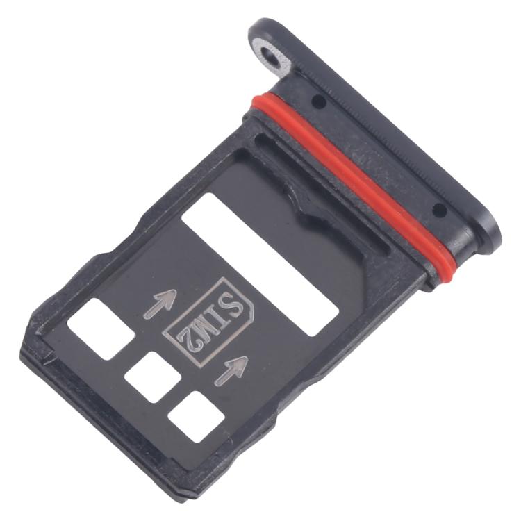 For ZTE nubia RedMagic 6s Pro SIM Card Tray + SIM Card Tray  - Black