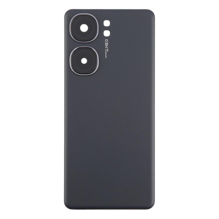 For vivo iQOO Neo9 Pro Battery Back Cover with Camera Lens Frame - Black