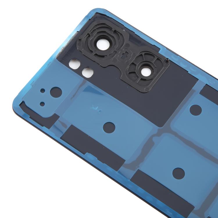 For vivo iQOO Neo9 Pro Battery Back Cover with Camera Lens Frame - Black