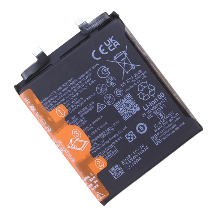 4460mAh Battery Replacement For Huawei Mate 50 / Mate 50E CET-AL60 CET-AL00 HB506781EGW