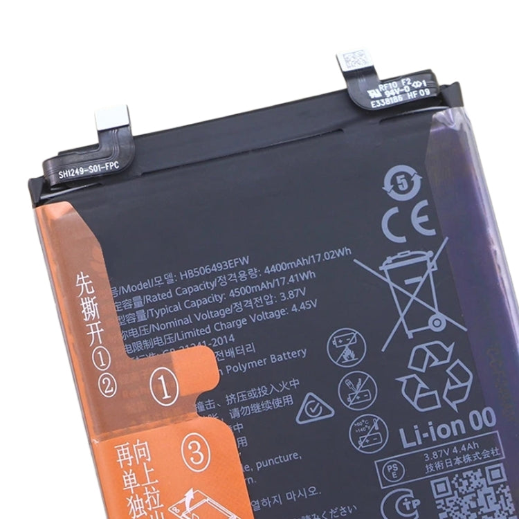 4500mAh Battery Replacement For Huawei Nova 11 Pro / Nova 11 Ultra GOA-AL80 HB506493EFW