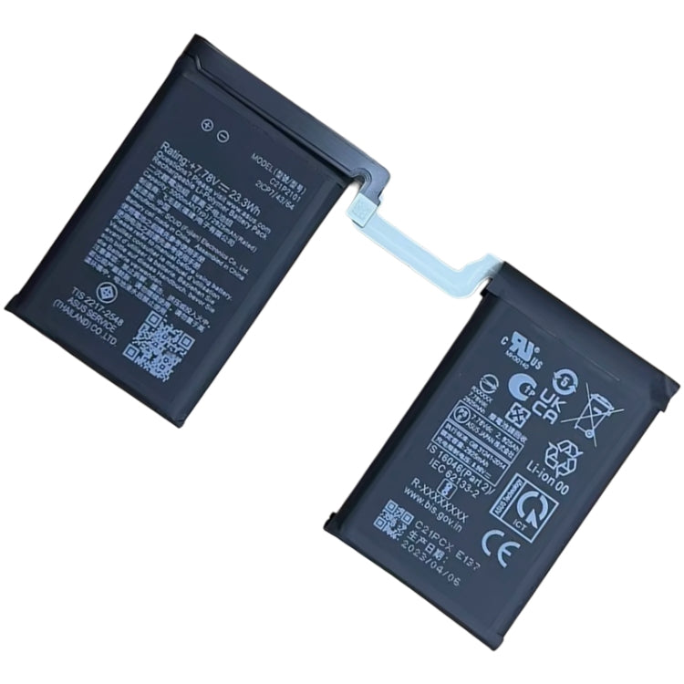 6000mAh Battery Replacement For ASUS ROG Phone 6 / 6 Pro AI2201_C AI2201_D C21P2101