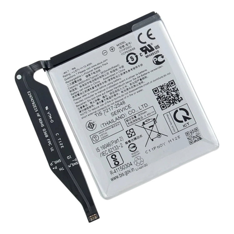 4000mAh Battery Replacement For ASUS Zenfone 8 ZS590KS / 8 mini / 8 5G C11P2003