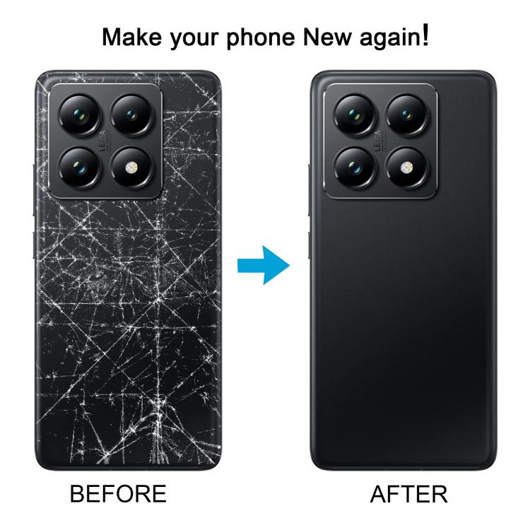 For Xiaomi 14T Original Battery Back Cover - Black