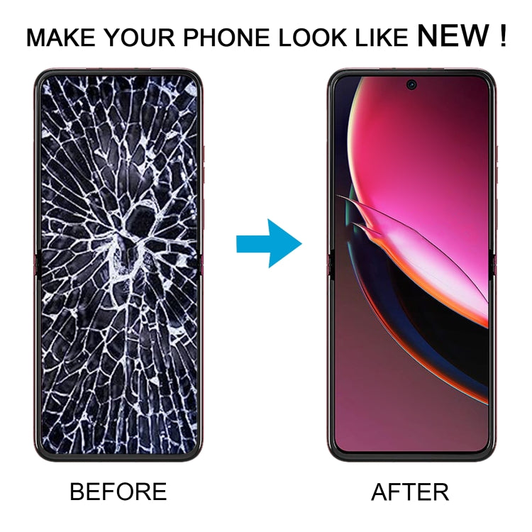 For Motorola Razr 40 Ultra / Moto Razr 2023 AMOLED Material Original LCD Screen with Digitizer Full Assembly