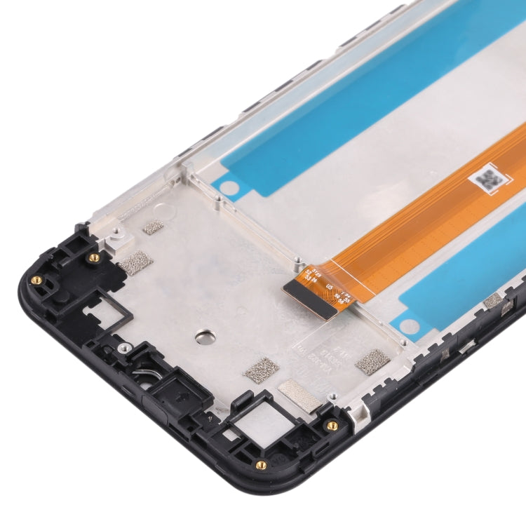 LCD Screen and Digitizer Full Assembly with Frame for Ulefone Note 12P(Black)