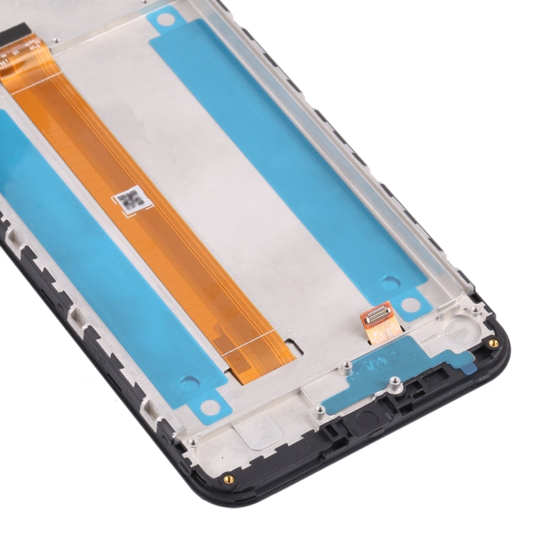 LCD Screen and Digitizer Full Assembly with Frame for Ulefone Note 12P(Black)