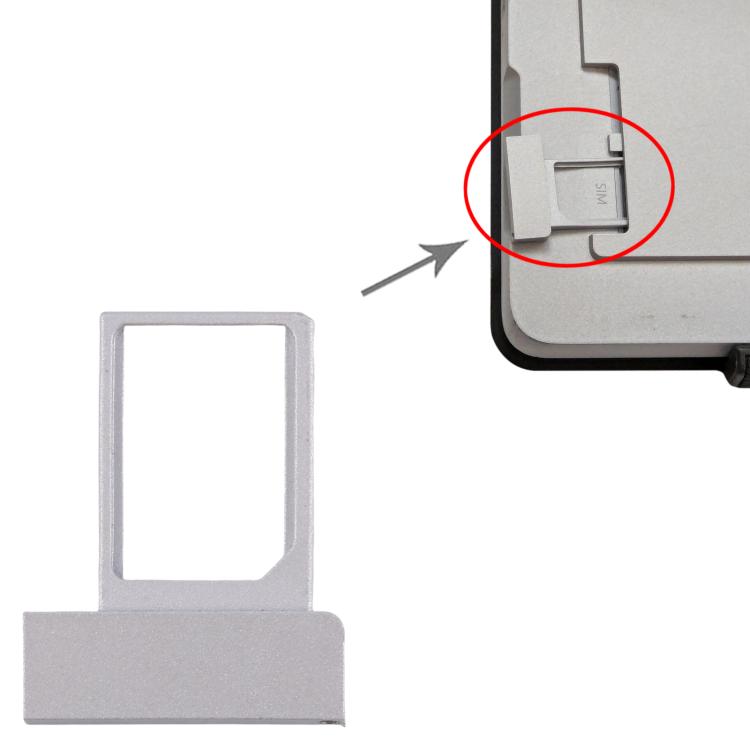 For Microsoft Surface Pro 5 1807 LTE SIM Card Tray  - Silver