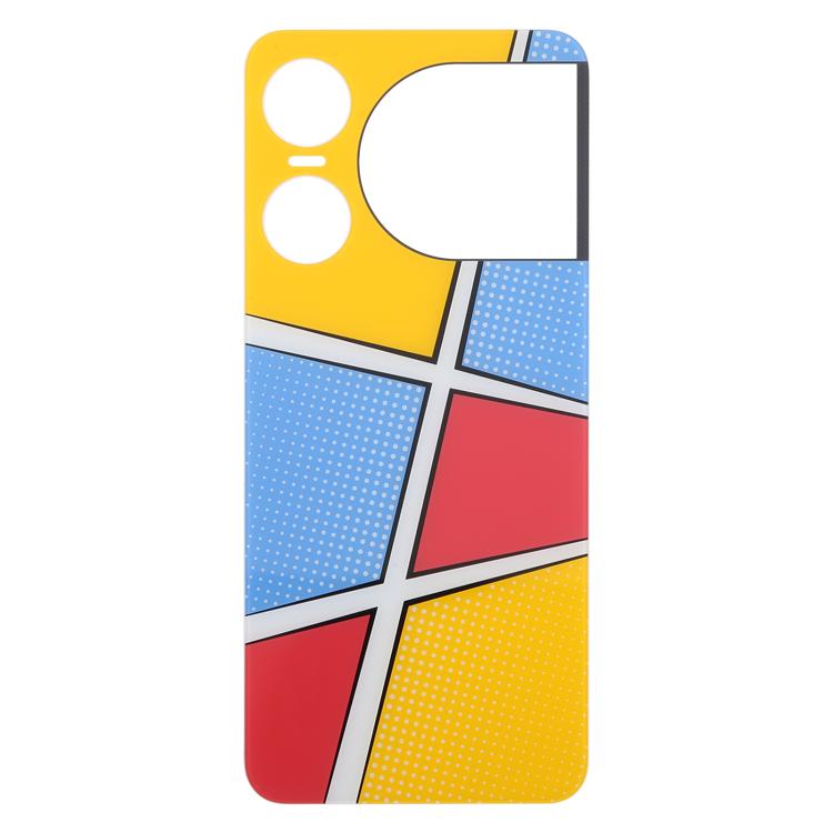 For ZTE nubia Music 2 Glass Battery Back Cover with Adhesive