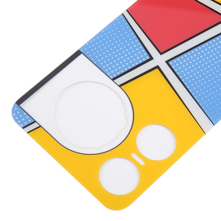For ZTE nubia Music 2 Glass Battery Back Cover with Adhesive