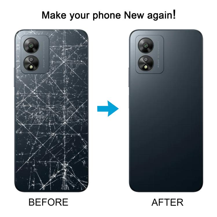 For Boost Celero 5G SC SN339D Glass Battery Back Cover - Gray