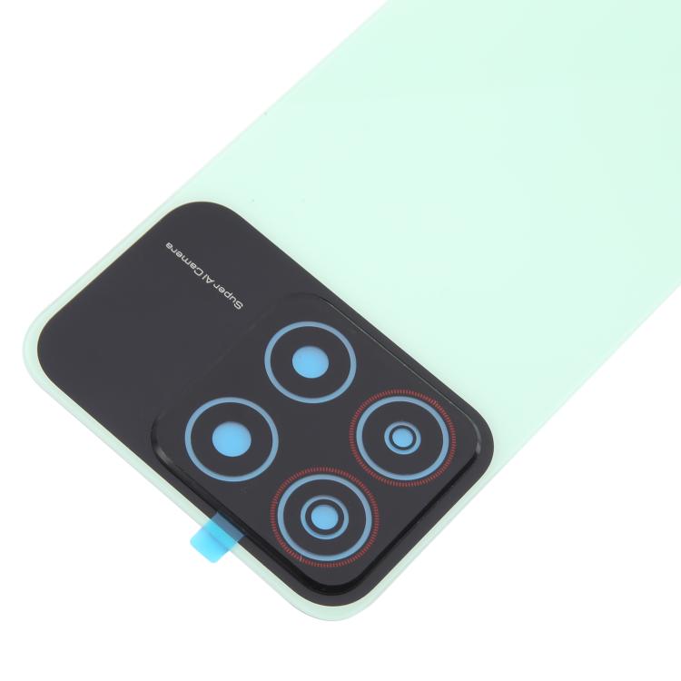 For ZTE Blade A35 Z2453 Plastic Battery Back Cover with Camera Lens Frame