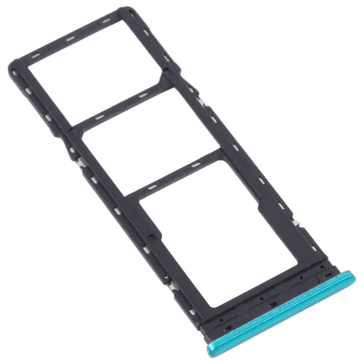 For Infinix Hot 9 Pro SIM Card Tray + SIM Card Tray + Micro SD Card Tray
