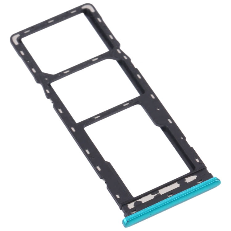 For Infinix Hot 9 Pro SIM Card Tray + SIM Card Tray + Micro SD Card Tray