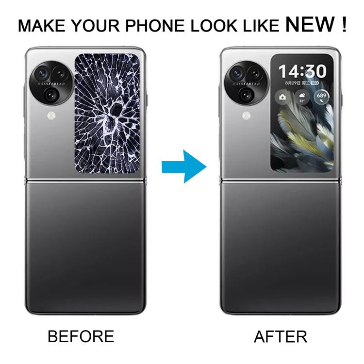 For OPPO Find N3 Flip Original LCD Secondary Screen with Digitizer Full Assembly