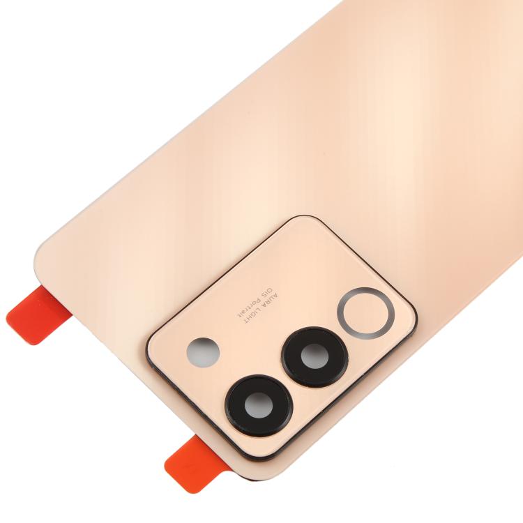 For vivo V29e Battery Back Cover with Camera Lens Frame