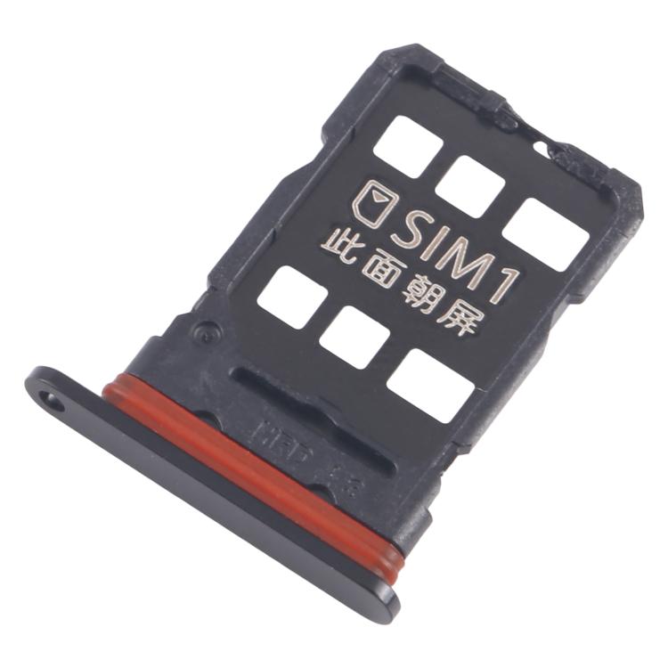 For ZTE nubia Z50S Pro NX713J SIM + SIM Card Tray  - Black