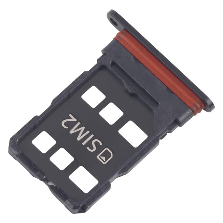 For ZTE nubia Z50S Pro NX713J SIM + SIM Card Tray  - Black