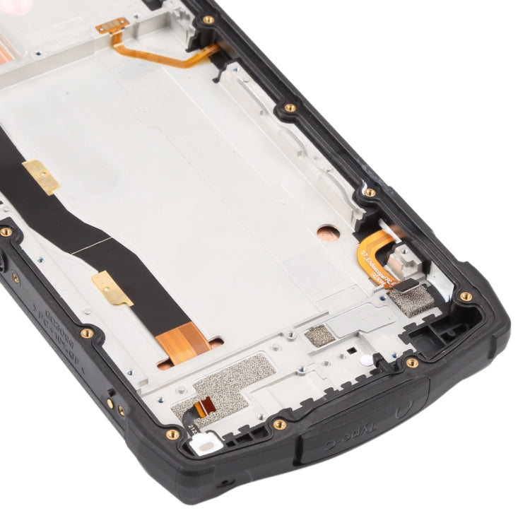 LCD Screen and Digitizer Full Assembly with Frame for Ulefone Power Armor 13(Black)