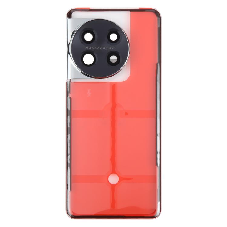 For OnePlus 11 Battery Back Cover with Camera Lens Frame - Transparent