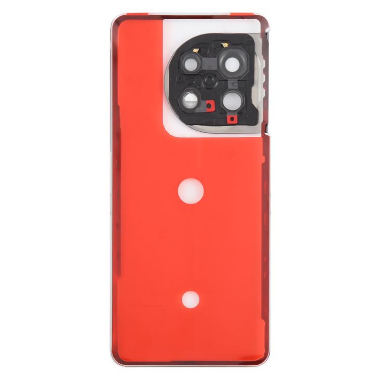 For OnePlus 11 Battery Back Cover with Camera Lens Frame - Transparent
