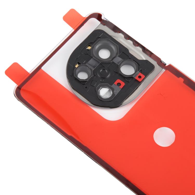 For OnePlus 11 Battery Back Cover with Camera Lens Frame - Transparent