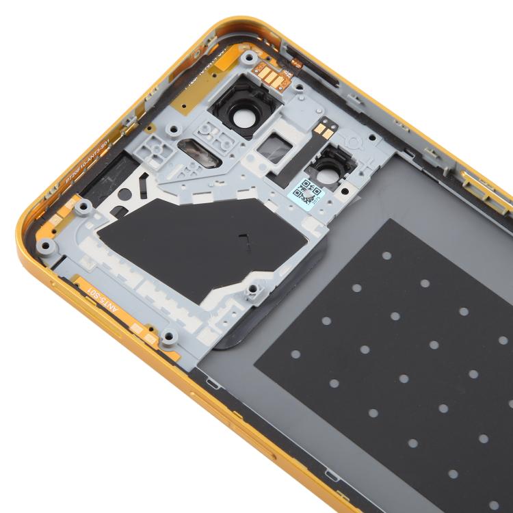 For ZTE nubia Neo 3 Plastic Battery Back Cover with Middle Frame / Camera Lens Cover